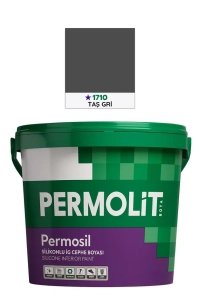 Permosil Silikonlu Silinebilir Su Bazlı İç Cephe Boyası Taş Gri